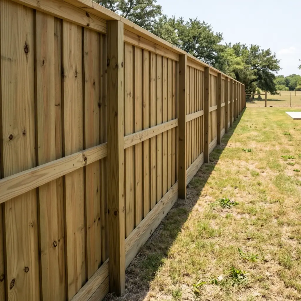 pressure treated wood fence company in Dallas Texas near me