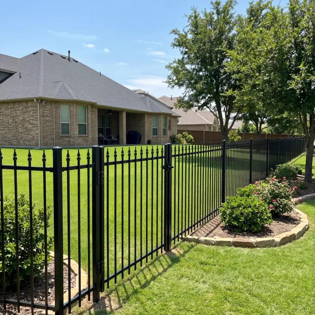 wrought iron fence builder in Dallas Texas near me